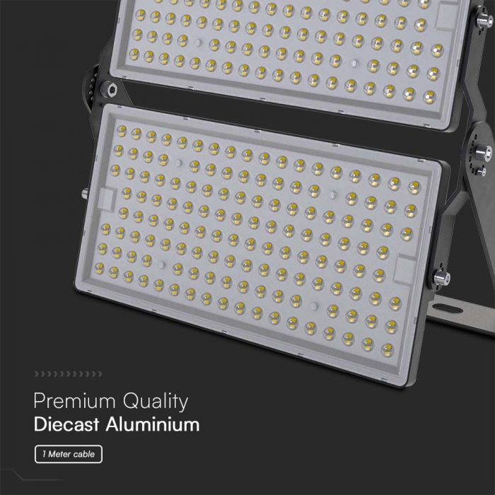 LED SUPER HIGH POWER FLOODLIGHT 500W CW 67500lm IP65 BLACK