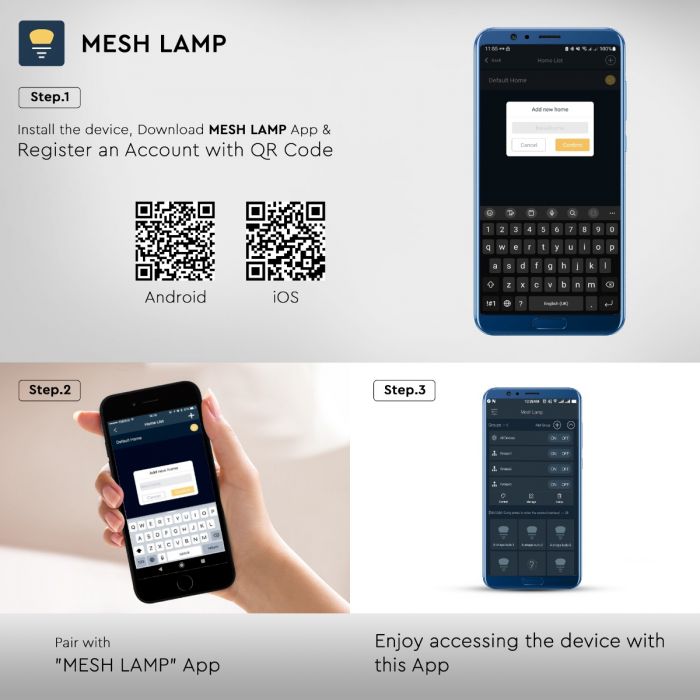 LED TRACK COB LIGHT 15W 650lm 3 IN 1 16-53° 250X141X60 BLUETOOTH CONTROL BLACK