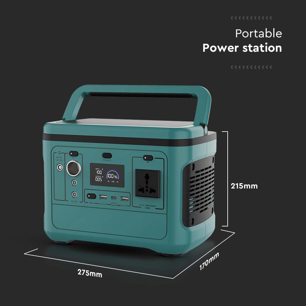 500W Output Portable Power Station