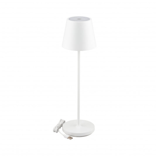 LED 2W TABLE LAMP WW 200lm 180° TOUCH DIMMING IP54 WHITE BODY
