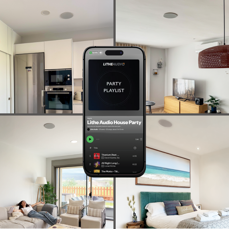 Wi-Fi 6.5" Ceiling Speaker (Pair) / Wi‑Fi 6.5" Ηχείο Οροφής (Ζεύγος)
