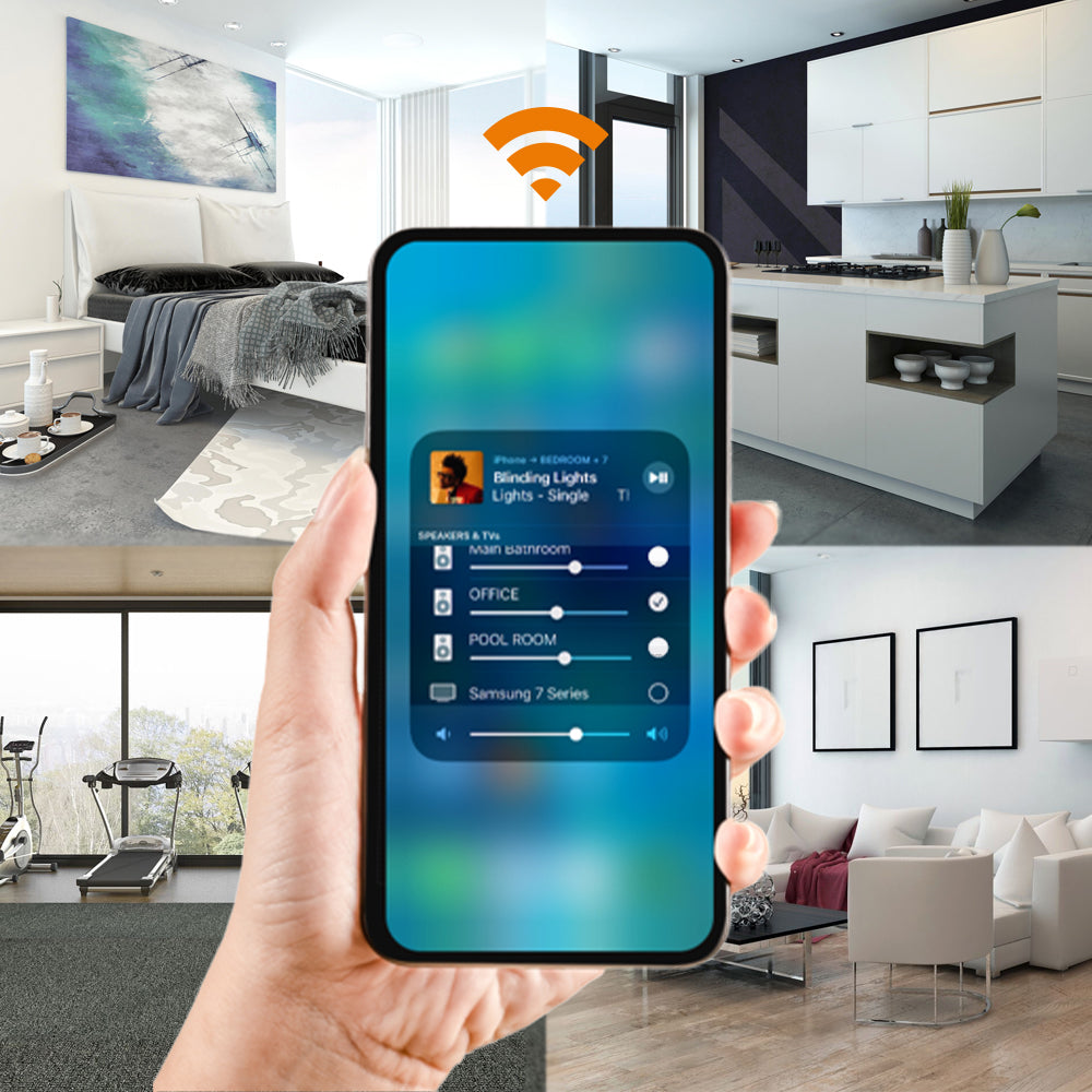 IP44 Wi-Fi 6.5" Ceiling Speaker (Pair) / IP44 Wi‑Fi 6.5" Ηχείο Οροφής (Ζεύγος)