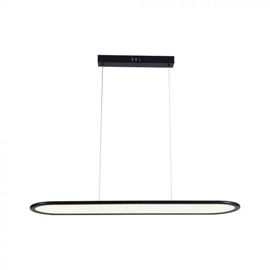 LED PENDANT LIGHT 24W DL 3000lm 120° 800x200x1040mm BLACK