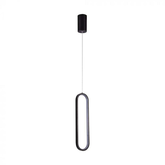 LED PENDANT LIGHT 13W DL 1500lm 100x70x1530mm BLACK
