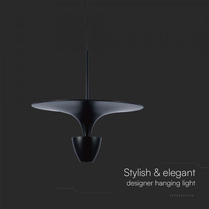 LED PENDANT LIGHT 9W DL 1000lm 300x1400mm BLACK
