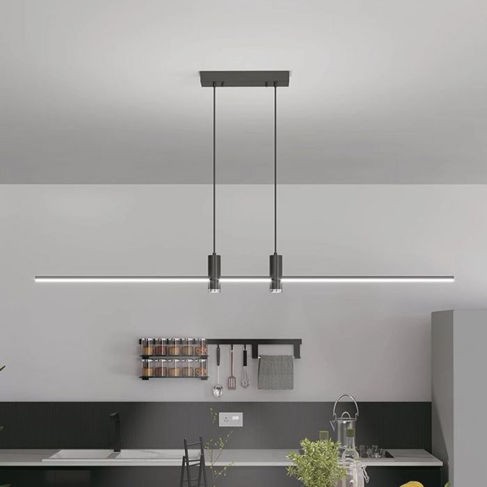 LED PENDANT LIGHT 19W DL 2160lm 800x1150mm BLACK