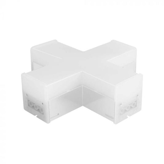 LED LINEAR X CONNECTOR 12W CW 1200lm 120° 181x181x58mm WHITE