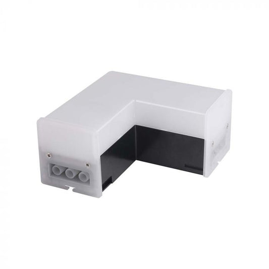 LED LINEAR L CONNECTOR 8W CW 800lm 120° 116.5x116.5x58mm BLACK