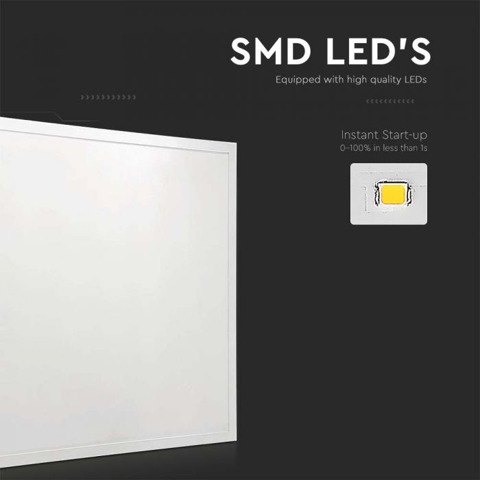LED BACKLIT PANEL 36W CW 4320lm 110° 595x595x33mm