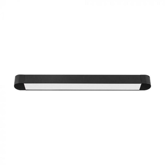 LED MAGNETIC ULTRA THIN TRACK LIGHT-FLOOD LIGHT 14W CW 1500lm 82° 26x24x278mm BLACK