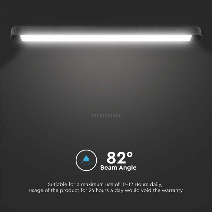 LED MAGNETIC ULTRA THIN TRACK LIGHT-FLOOD LIGHT 18W WW 2000lm 82° 26x24x385mm BLACK