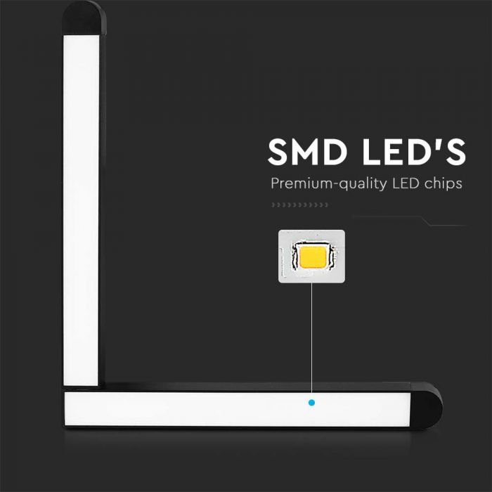 LED MAGNETIC TRACK LIGHT 25W CW 2850lm 82° 24x280x255mm BLACK
