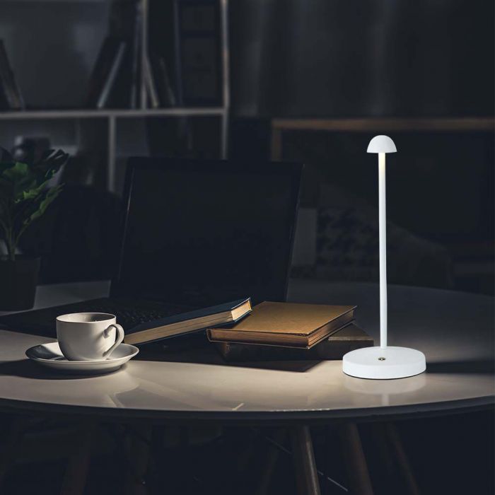 LED TABLE LAMP 3W 3IN1 130lm 120° 105x295 WHITE