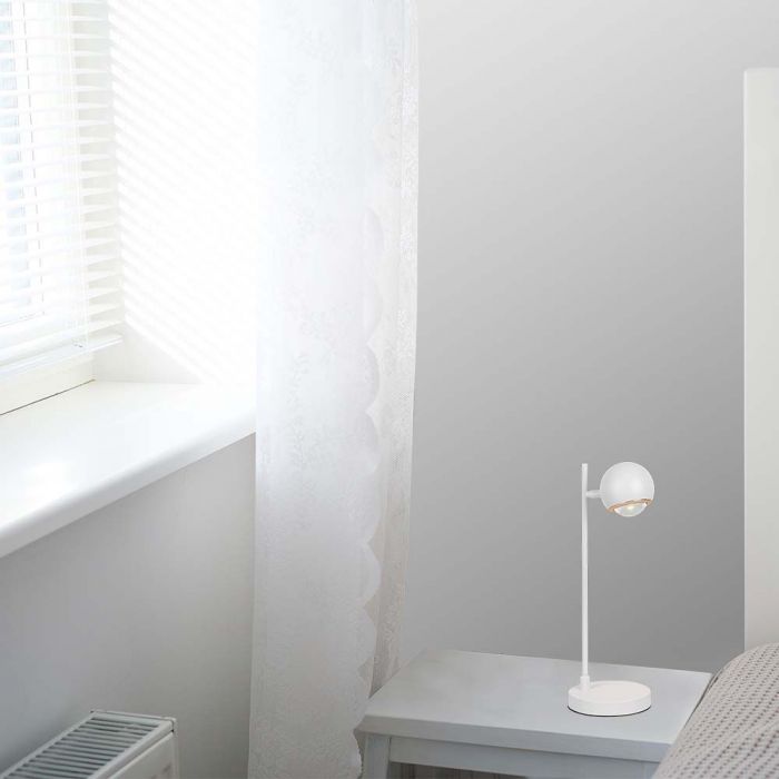 LED TABLE LAMP 6W WW 500lm 60° 150x445 WHITE