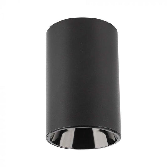 LED SURFACE SPOTLIGHT FITTING GU10 100x65mm RD BLACK