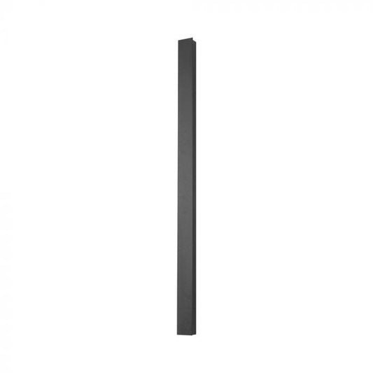 LED LINEAR WALL LIGHT 10W WW 1250lm 150° 510x60x50mm BLACK  IP65