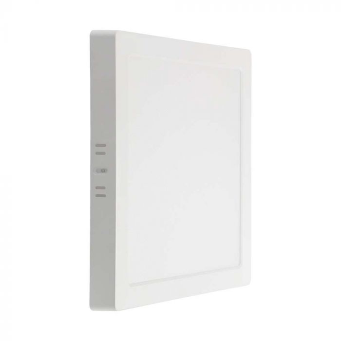 LED BACKLIT SURFACE  PANEL  24W CW 2640lm 287x287x30.7mm SQUARE WHITE