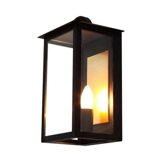 LED OUTDOOR WALL LIGHT E14 350x168x200mm BLACK IP65