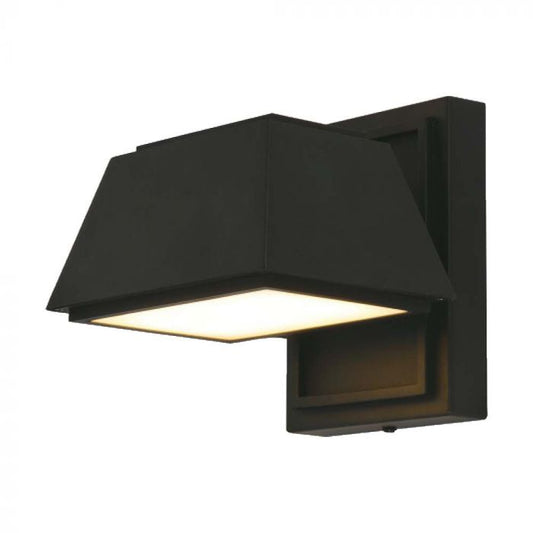 LED OUTDOOR WALL LIGHT 15W DL 1950lm 100° 160x165x164mm BLACK IP65