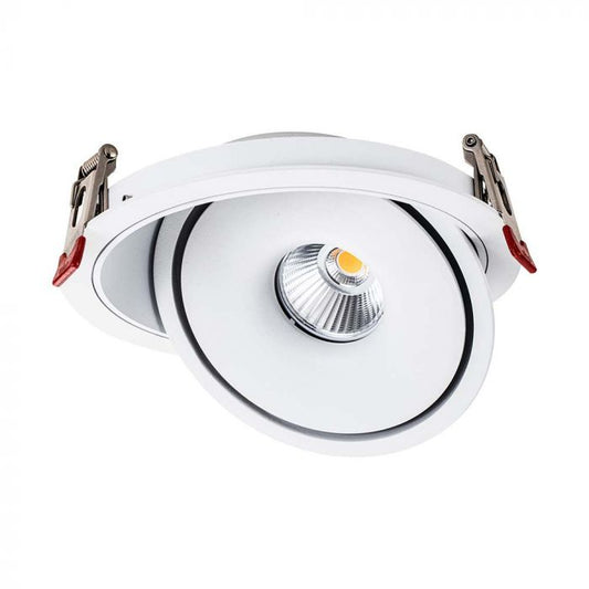 LED COB DOWN LIGHT 28W 3IN1 2500lm 25° 200x58mm (180mm) WHITE