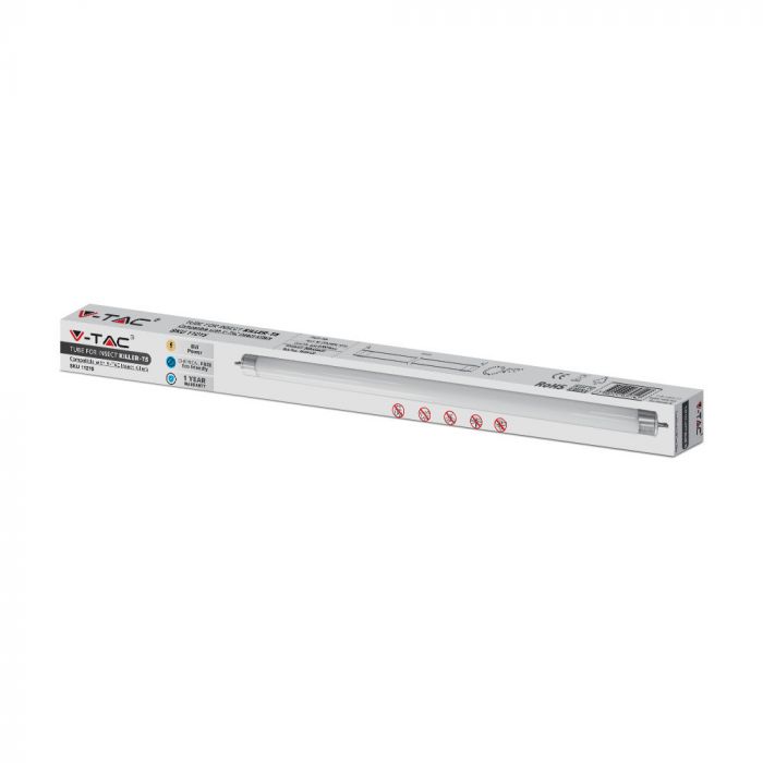 LED TUBE FOR ELECTRONIC INSECT KILLER 8W 15X305