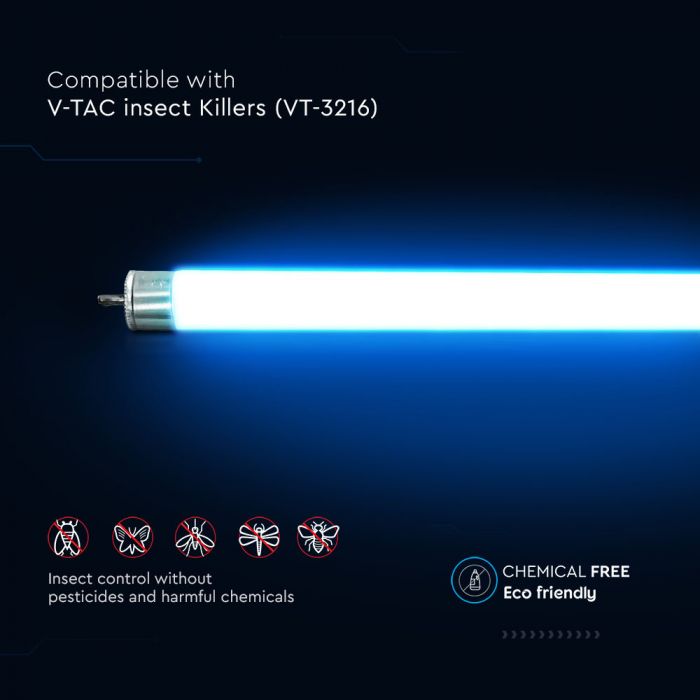 LED TUBE FOR ELECTRONIC INSECT KILLER 8W 15X305