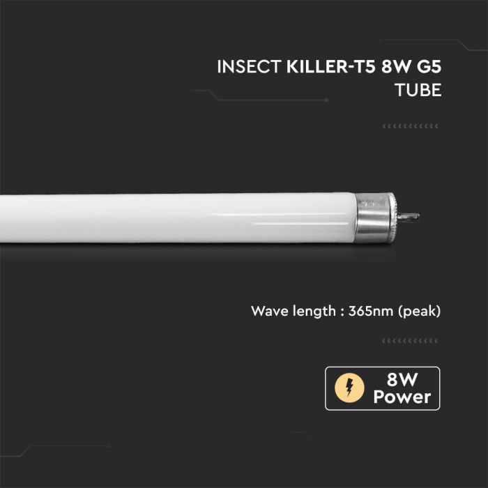 LED TUBE FOR ELECTRONIC INSECT KILLER 8W 15X305