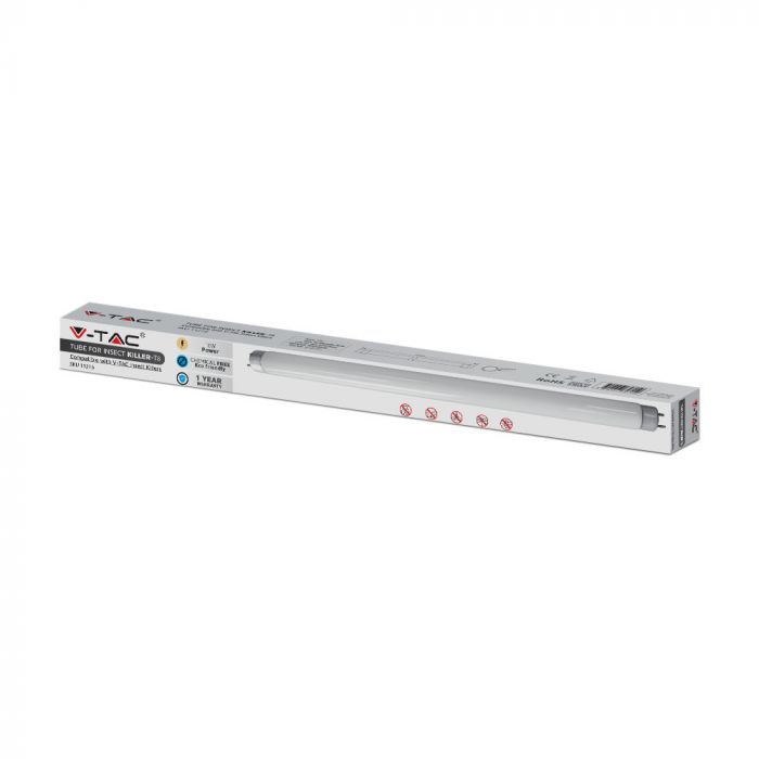 LED TUBE FOR ELECTRONIC INSECT KILLER 10W 25X345