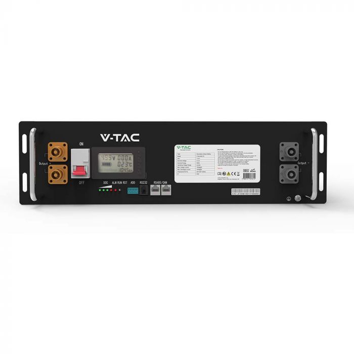 BATTERY LITHIUM 5.12KWh RACK-MOUNTING 51.2V CEI-021 LiFePO4 445x400x130mm