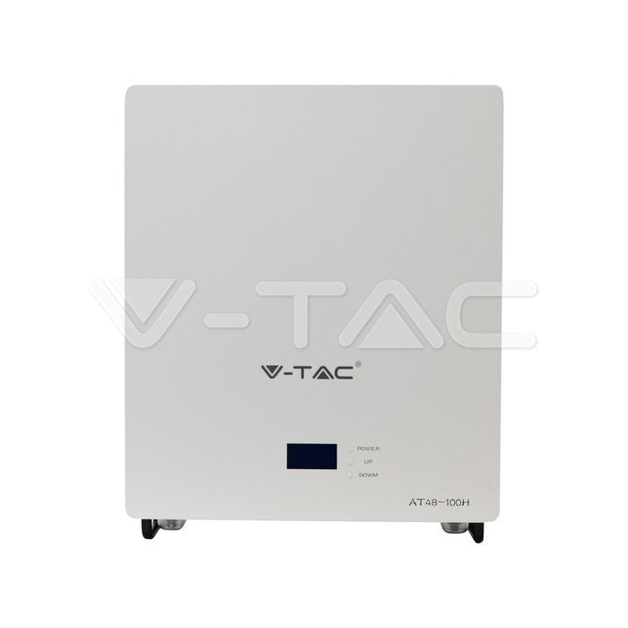 BATTERY STORAGE 5KWh 100Ah/51.2V LiFePO4 Battery Pack AT48-100H 700x515 x250mm