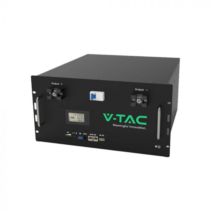 BATTERY STORAGE 9.6kWh 200Ah Rack Mounting Lithium Battery AT48-200H 445x244x500mm