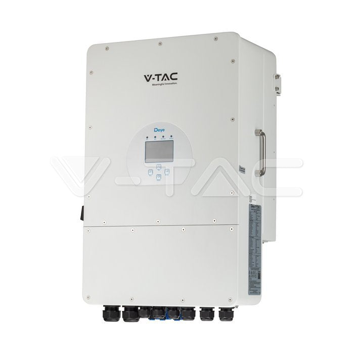SOLAR INVERTER HYBRID 10KW 380VAC THREE PHASE (EU SPECIFICATION), 5YRS WARRANTY