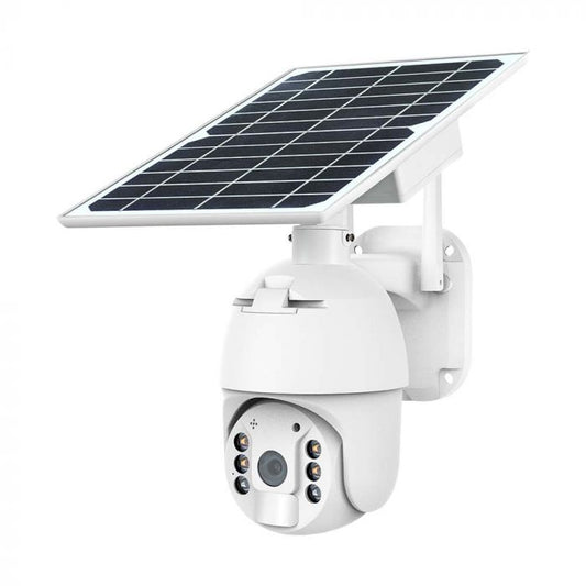 WiFi HD SMART SOLAR ENERGY PTZ CAMERA WITH SENSOR 170x210x165mm WHITE IP65