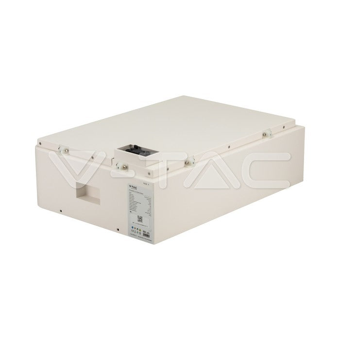 STACKABLE RECHARGEABLE BATTERY 5.12kWh LiFePO4 590x420x194mm IP65