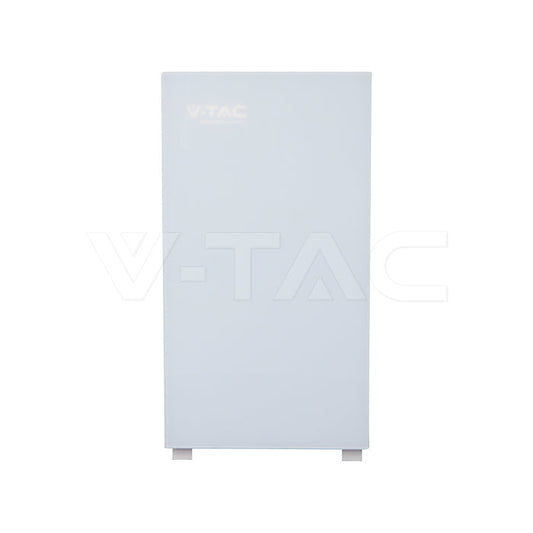 5.12kWh Lithium Battery Wall Mounting IP20 6000 Cycles Designer White Body