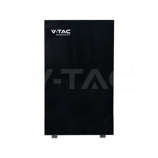 5.12kWh Lithium Battery Wall Mounting IP20 6000 Cycles Designer Black Body