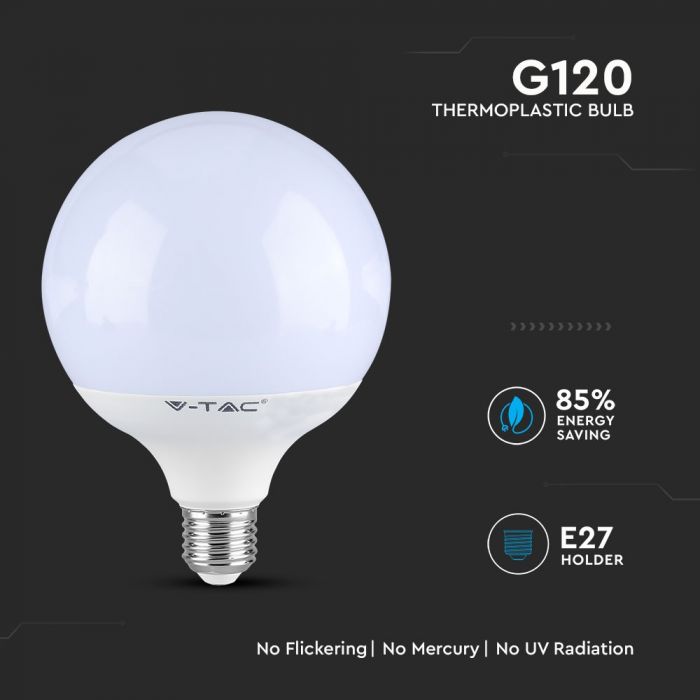 LED Bulb SAMSUNG Chip 18W E27 Plastic G120 4000K