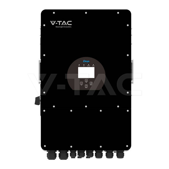 10kW Hybrid Solar Inverter Three Phase 380VAC 10YRS Warranty Black Body