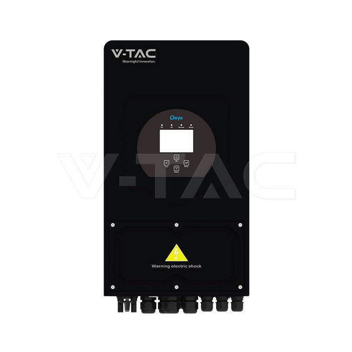 5kW Hybrid Solar Inverter Single Phase EU Specification 10YRS Warranty Black