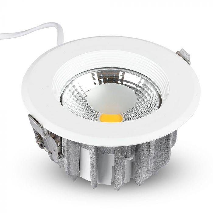 10W LED COB Downlight Round A++ 120 lm/Watt Warm White