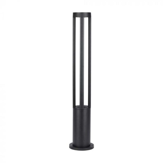 LED GARDEN LIGHT ALUMINIUM 10W 1000lm CW 110° 148x108X800 IP65 BLACK