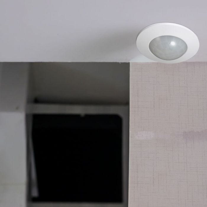 LED PIR CEILING INFRARED MOTION SENSOR FIXED 360° 6m (61.5mm) Max 1200W