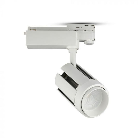LED TRACK COB LIGHT 35W 2800lm CW 15-60° 178X198X95 4-LINE WHITE