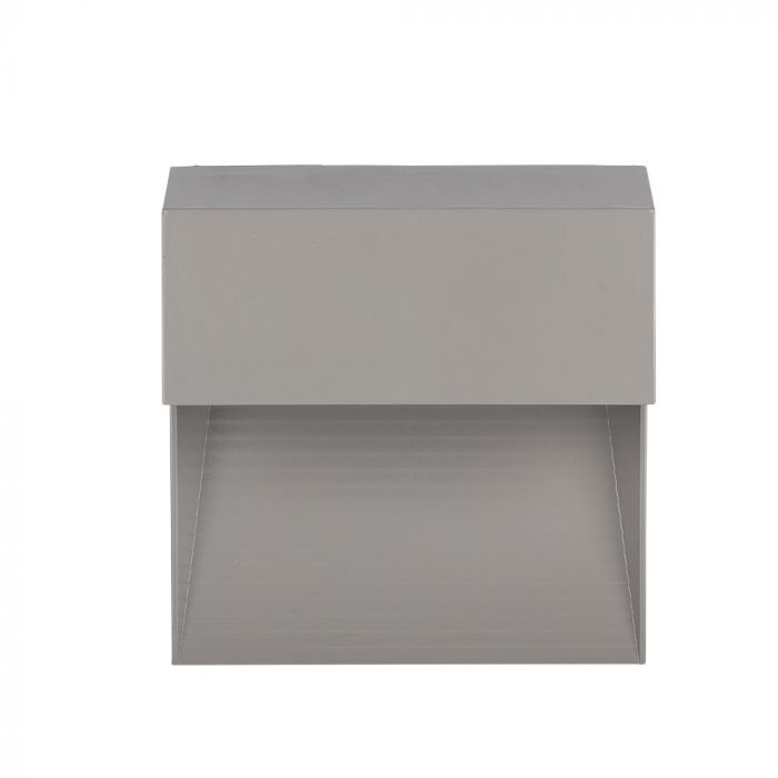 3W LED Steplight Grey Body Square Warm White