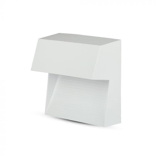 LED STEP LIGHT SQUARE 3W 90° 210lm WW 151X72X154 WHITE IP65