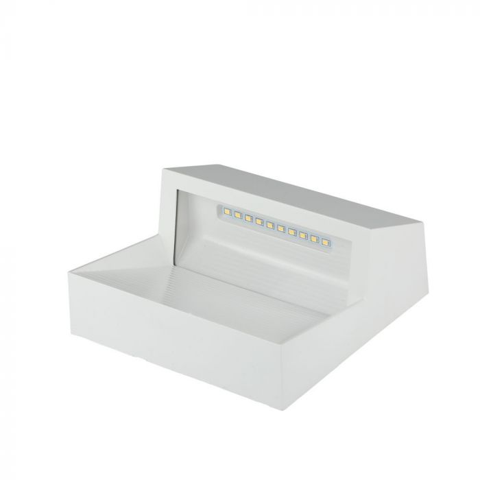 3W LED Steplight White Body Square Natural White