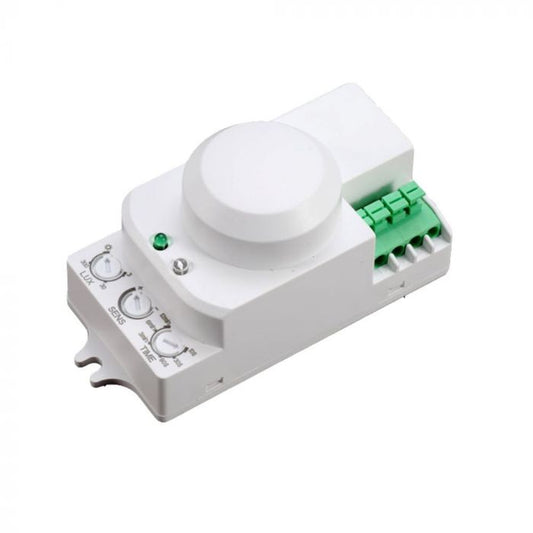 LED MICROWAVE SENSOR 1200W 360° 1-8m WITH MANUAL OVERRIDE FUNCTION IP20