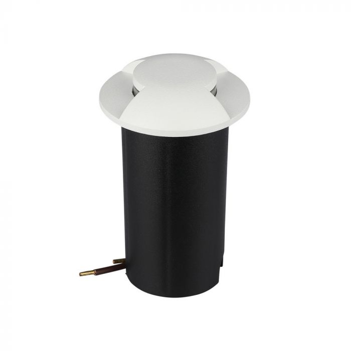 LED UNDERGROUND STEP LIGHT ROUND 1W 10lm CW 90° 60X93(43) IP67 WHITE