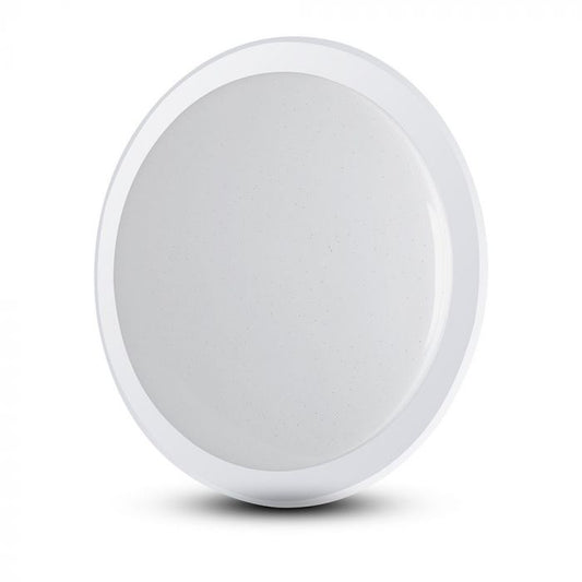 LED DESIGNER CEILING SMART LIGHT TUYA WIFI 2.4GHz CCT CHANGING STARRY COVER 60W 4200lm 120° D:45 DIMMABLE