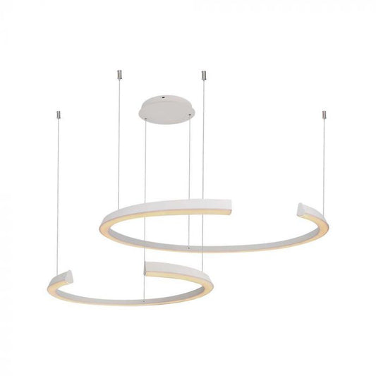 LED PENDANT DESIGNER LIGHT 48W DL 5150lm 1100x800x1200mm TRIAC DIMMABLE WHITE